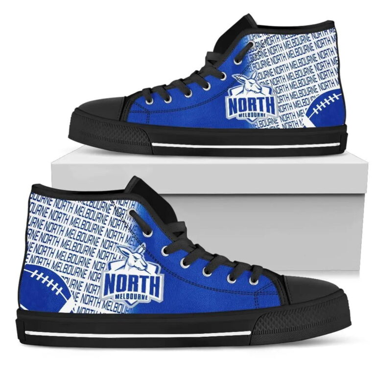 AFL North Melbourne Kangaroos High Top Shoes