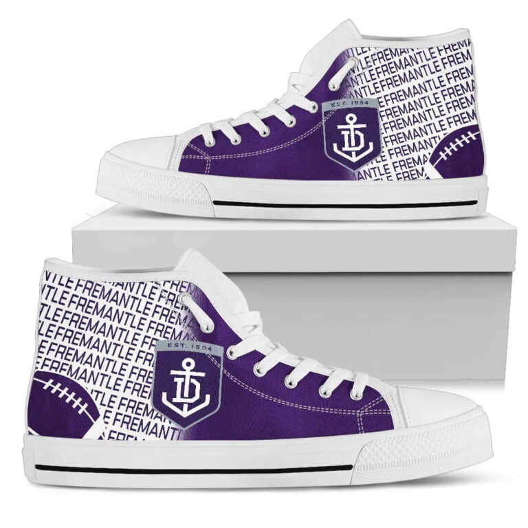 AFL Fremantle Dockers High Top Shoes