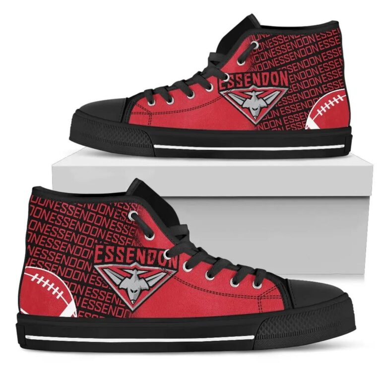 AFL Essendon Bombers High Top Shoes