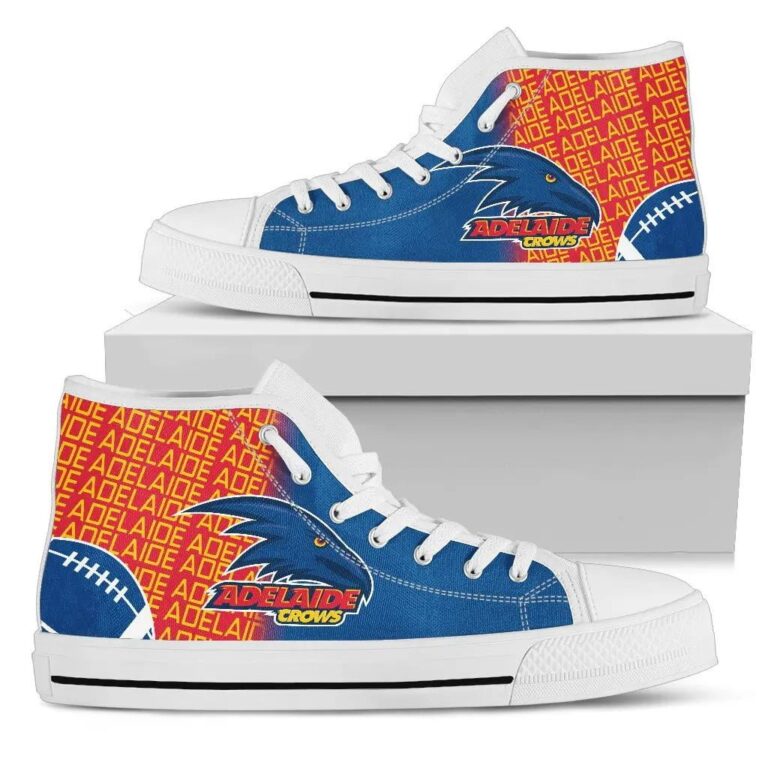 AFL Adelaide Crows High Top Shoes