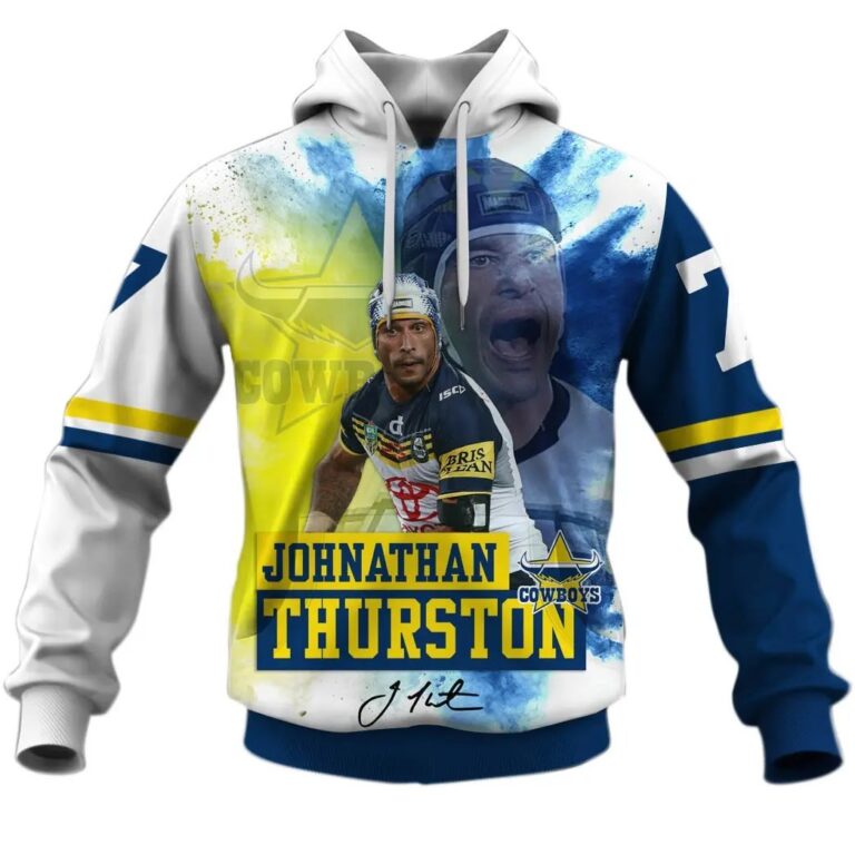 NRL North Queensland Cowboys – Johnathan Thurston Pullover Hoodie