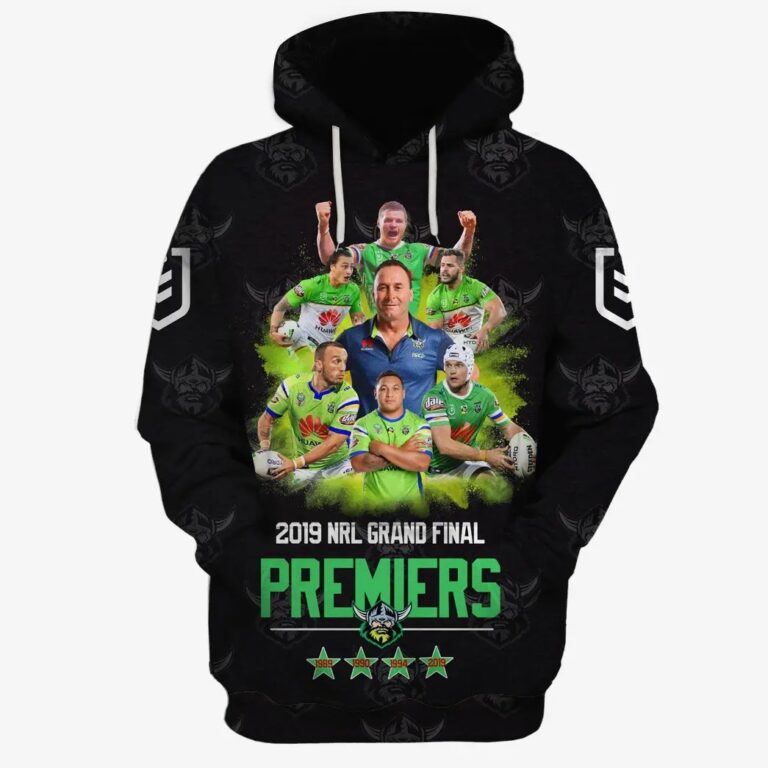 NRL Canberra Raiders 2019 Grand Final Pullover Hoodie