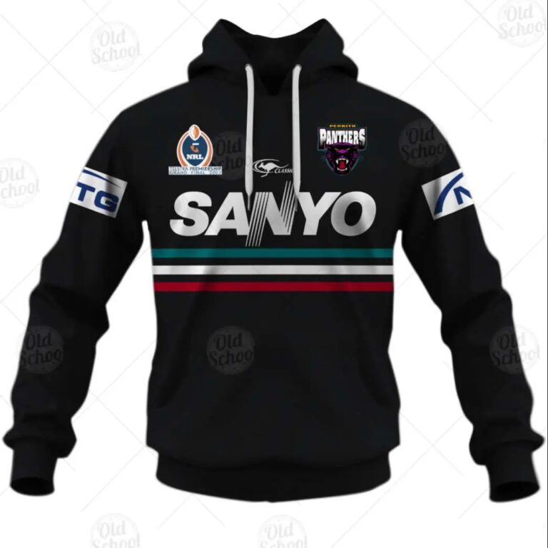 NRL Grand Final 2003 Penrith Panthers Vintage Retro Pullover Hoodie