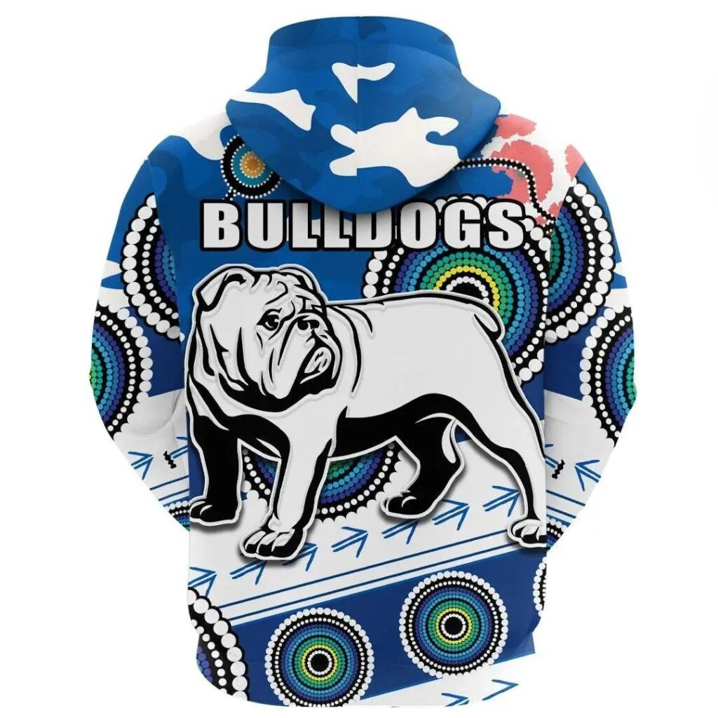 NRL Canterbury-Bankstown Bulldogs Anzac Day Pullover Hoodie