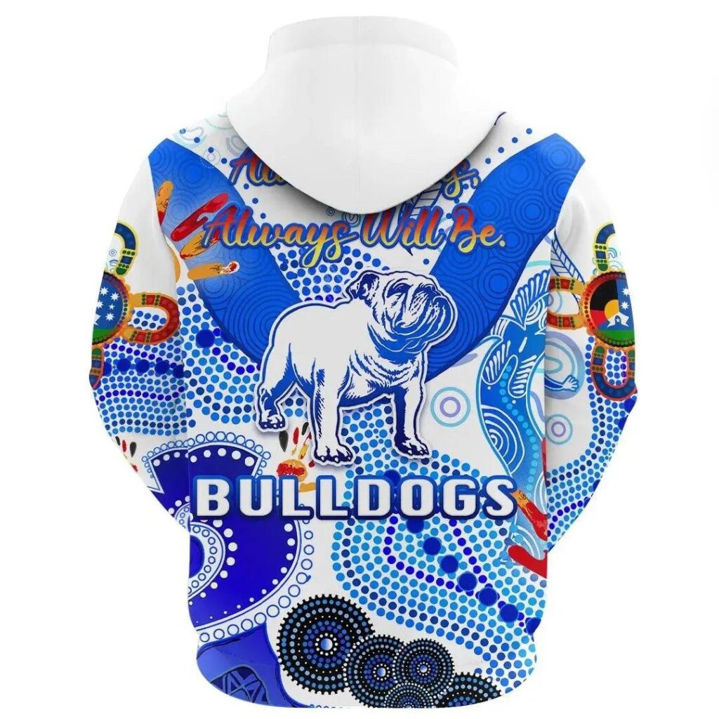 NRL Canterbury-Bankstown Bulldogs Naidoc Limited Edition Pullover Hoodie
