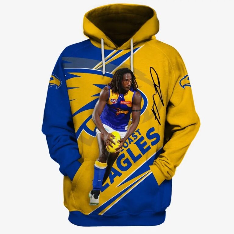 AFL West Coast Eagles Nic Naitanui Pullover Hoodie