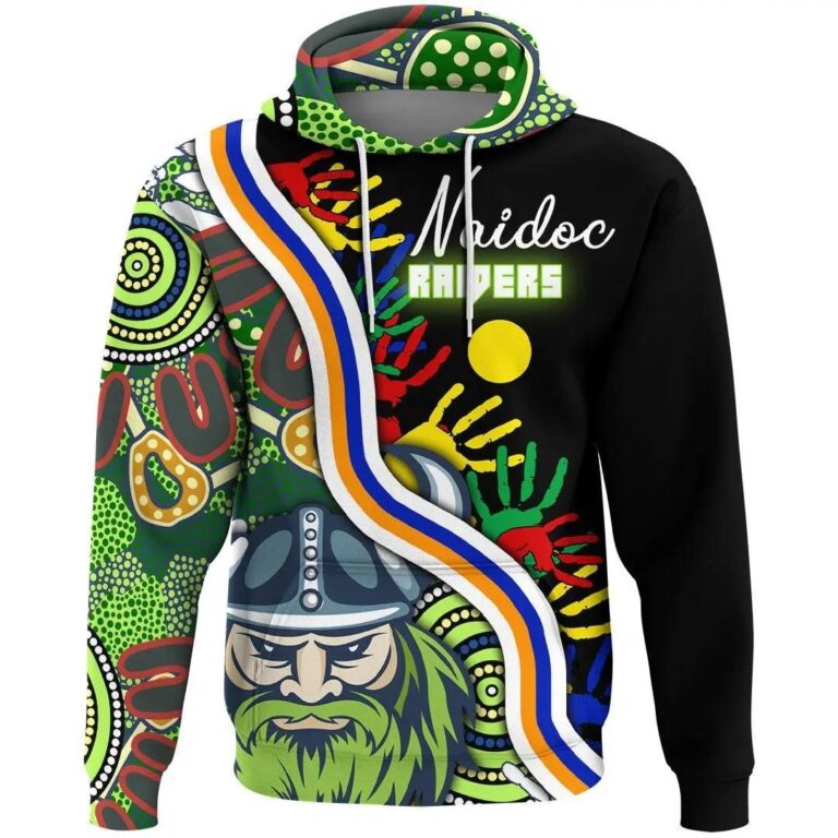 NRL Canberra Raiders Naidoc Pullover Hoodie