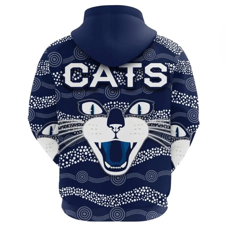 AFL Geelong Cats Football Team Pullover Hoodie
