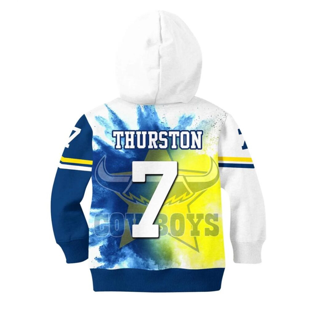 NRL North Queensland Cowboys – Johnathan Thurston Kids Pullover Hoodie