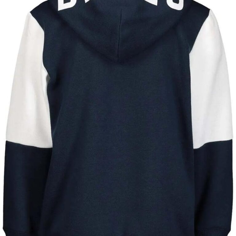 AFL Carlton Blues Blue White Kids Pullover Hoodie