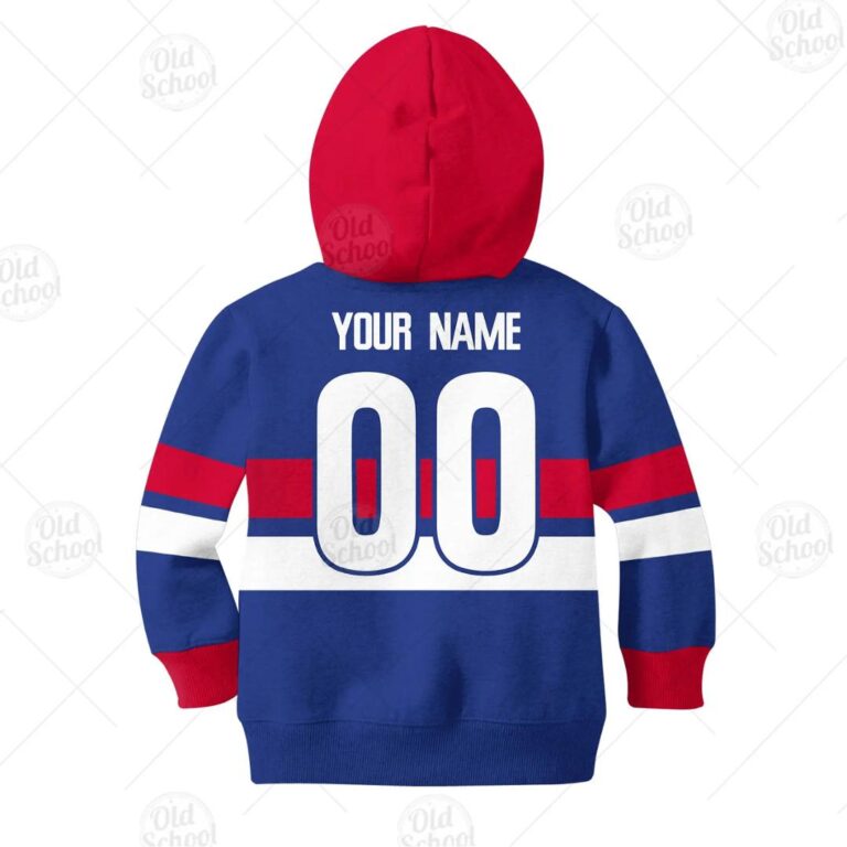 AFL Western Bulldogs Vintage Retro Kids Pullover Hoodie