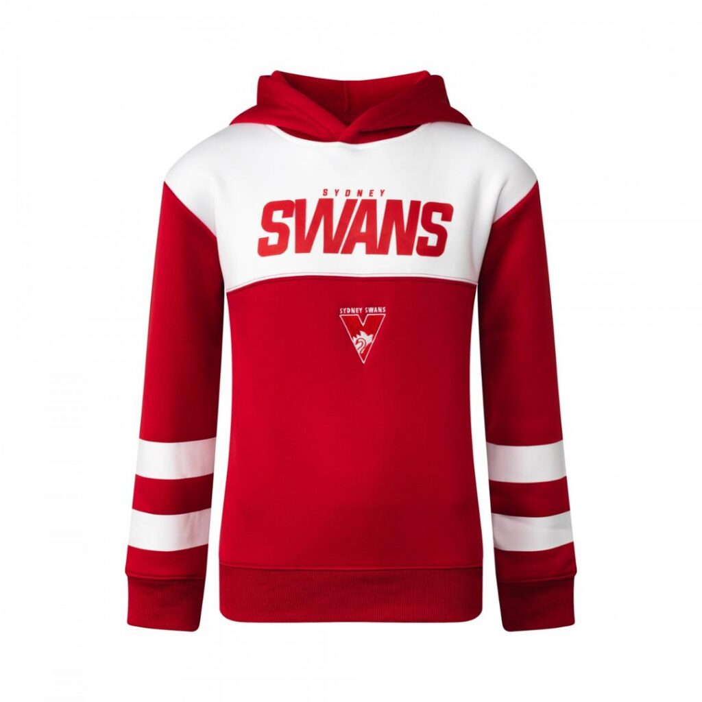 AFL Sydney Swans Red Kids Pullover Hoodie