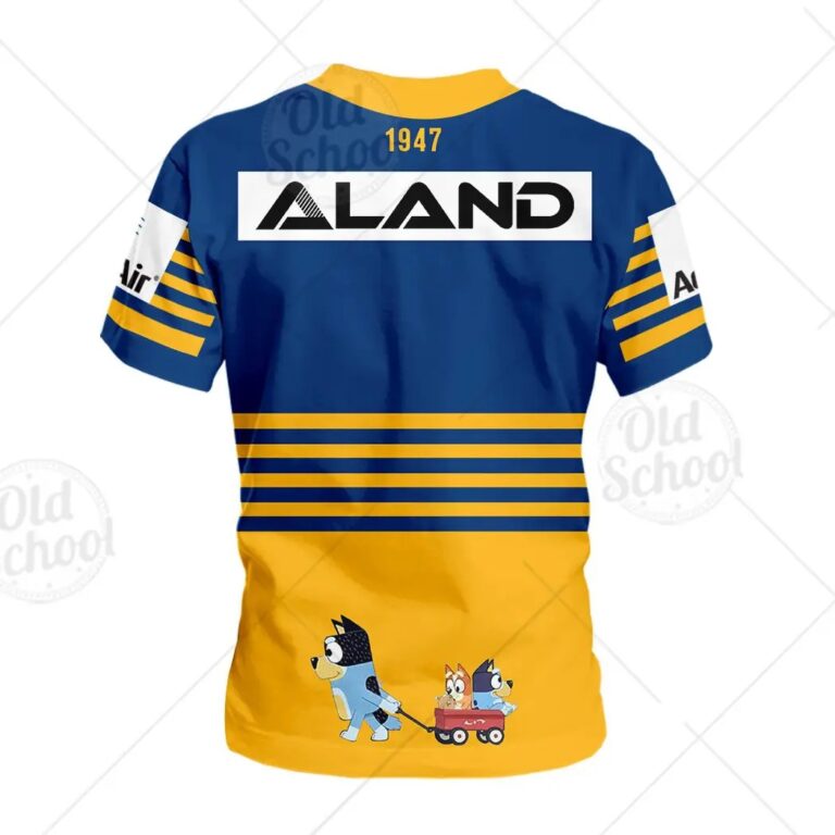 NRL Parramatta Eels x Bluey Jersey 2020 Kids T-Shirt
