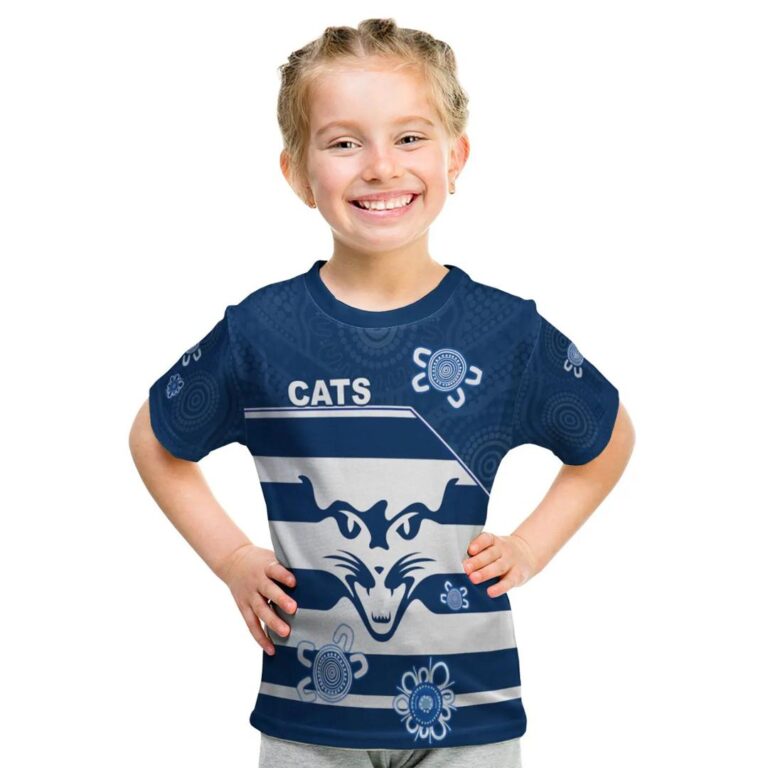 AFL Geelong Cats Indigenous Kids T-Shirt