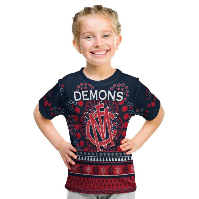 AFL Melbourne Demons Indigenous Kids T-Shirt