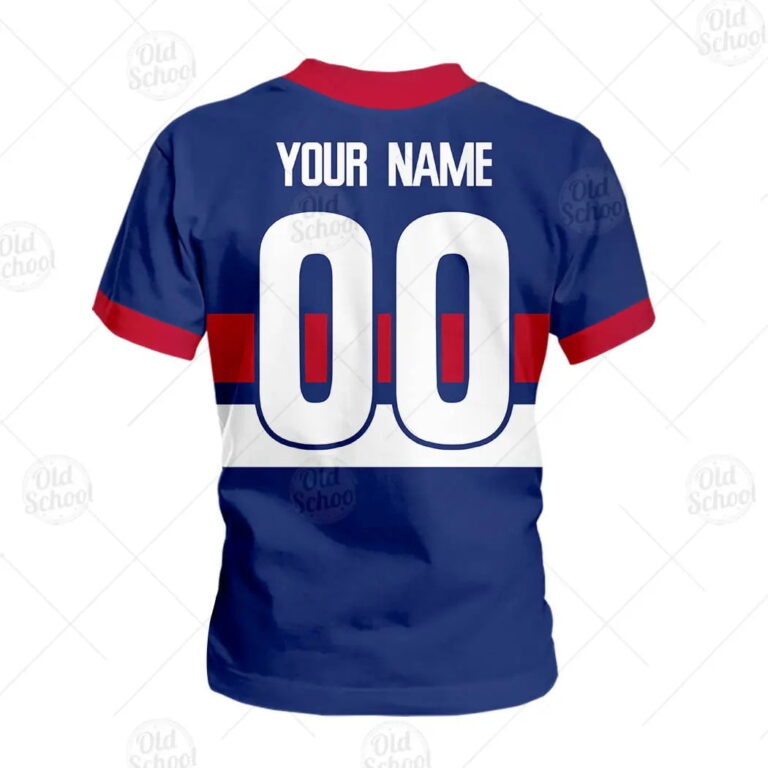 AFL Western Bulldogs Vintage Retro Kids T-Shirt