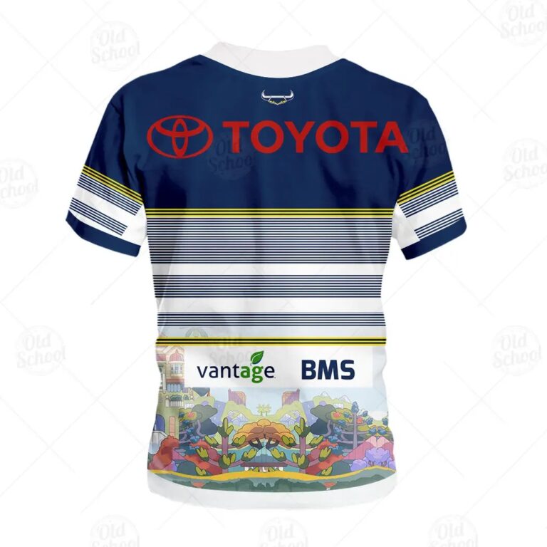 NRL North Queensland Cowboys Bluey Jersey 2020 Kids T-Shirt