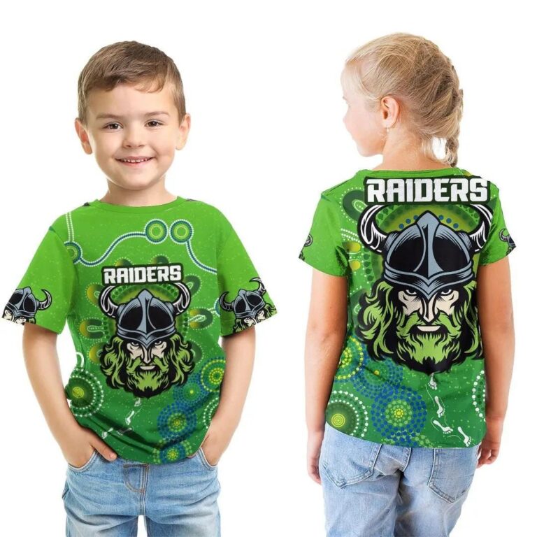 NRL Canberra Raiders Indigenous Kids T-Shirt