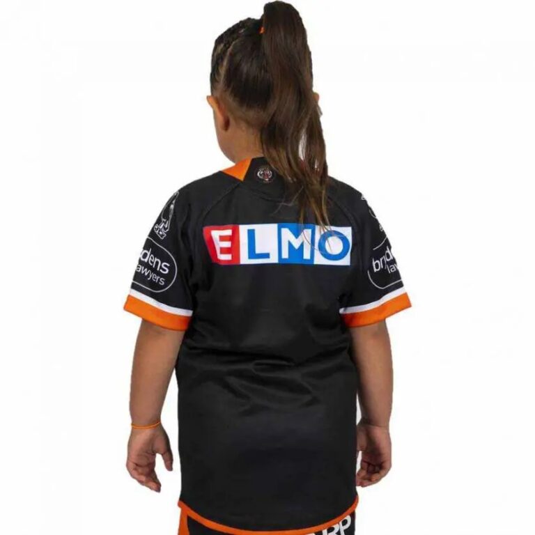 NRL Wests Tigers 2022 Home Kids T-Shirt