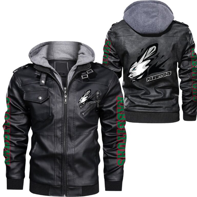 NRL South Sydney Rabbitohs Leather Jacket