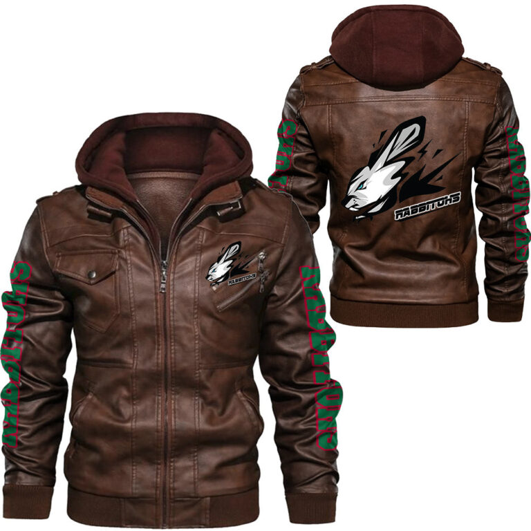 NRL South Sydney Rabbitohs Leather Jacket