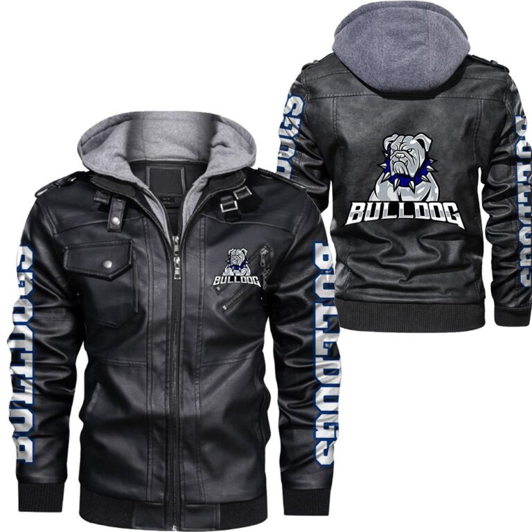 NRL Canterbury-Bankstown Bulldogs Leather Jacket