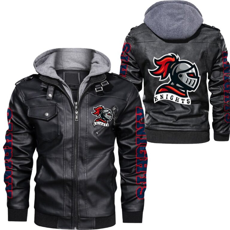 NRL Newcastle Knights Leather Jacket
