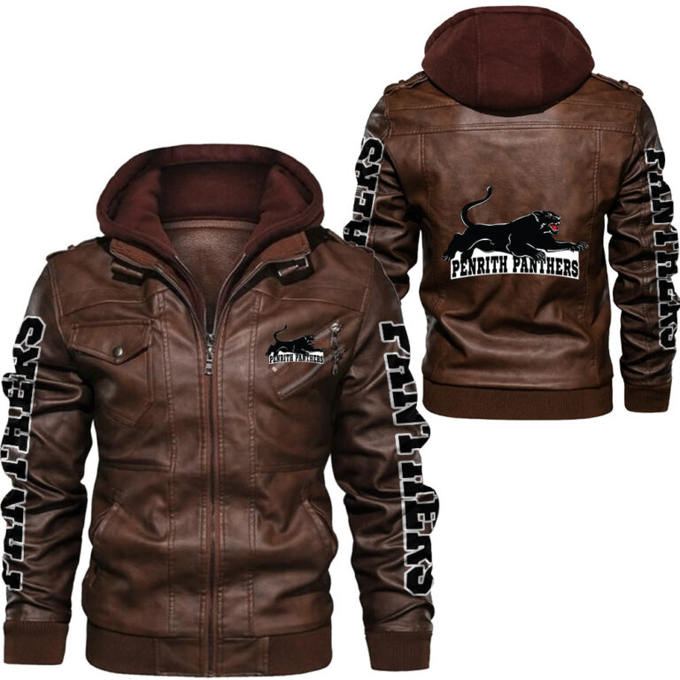 NRL Penrith Panthers Leather Jacket