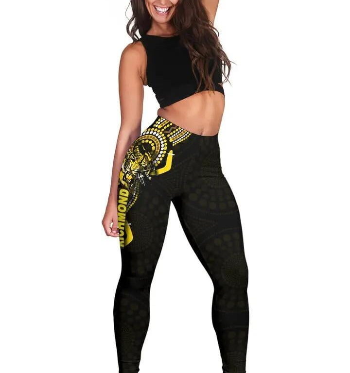 AFL Richmond Tigers Power Indigenous Leggings