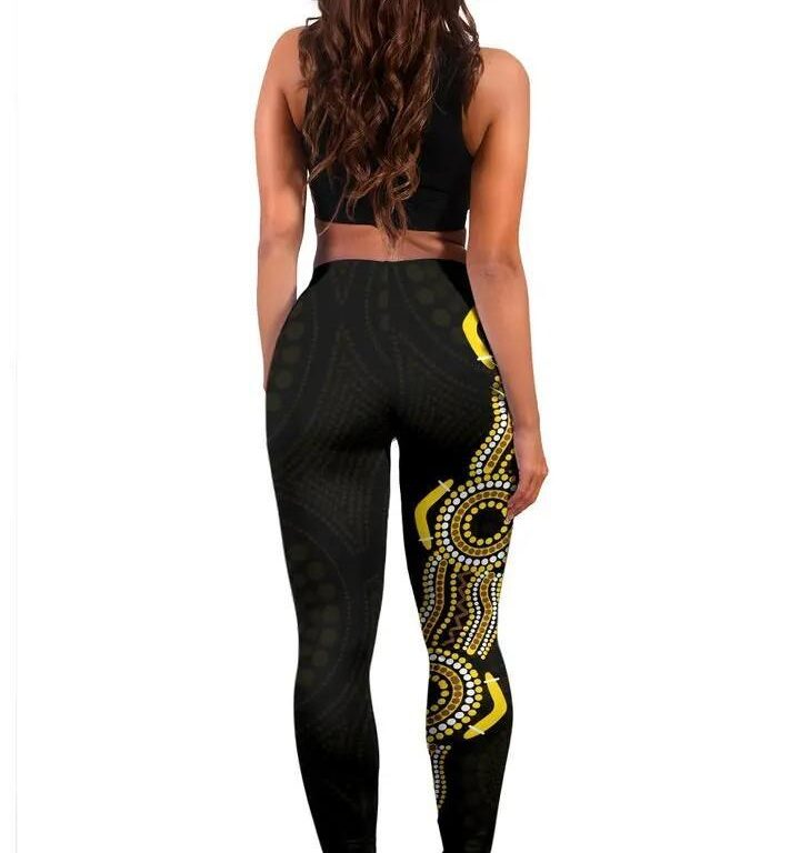 AFL Richmond Tigers Power Indigenous Leggings