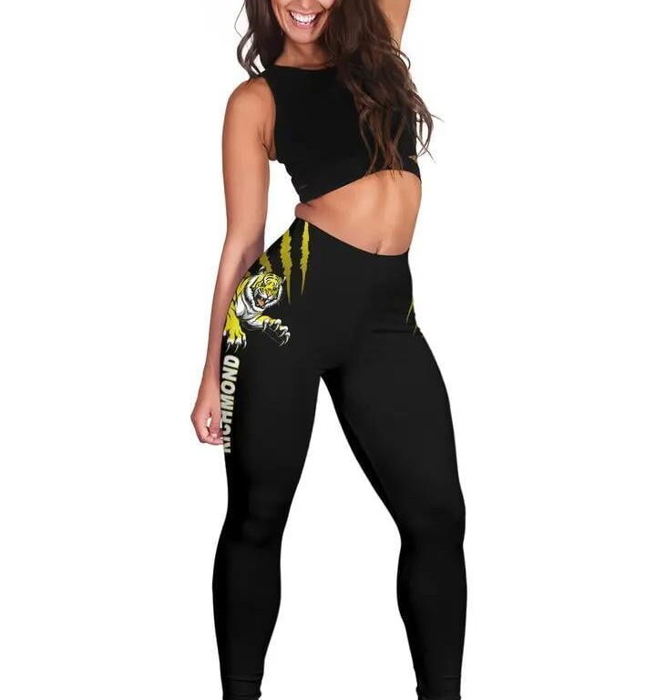 AFL Richmond Tigers Black Leggings