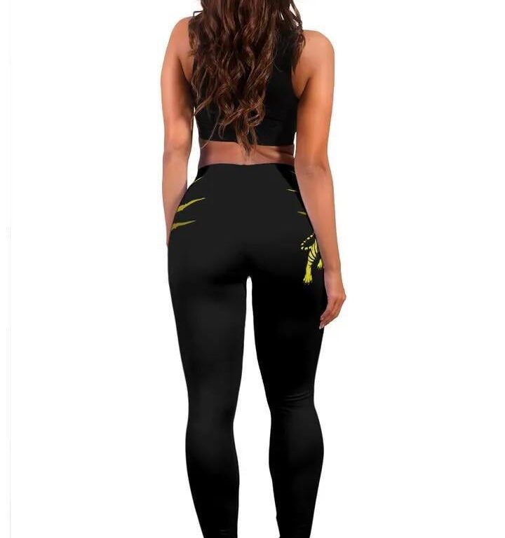 AFL Richmond Tigers Black Leggings