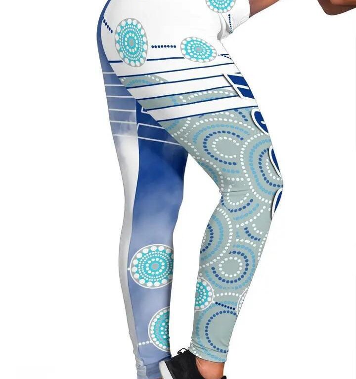 AFL North Melbourne Kangaroos Indigenous Leggings V2
