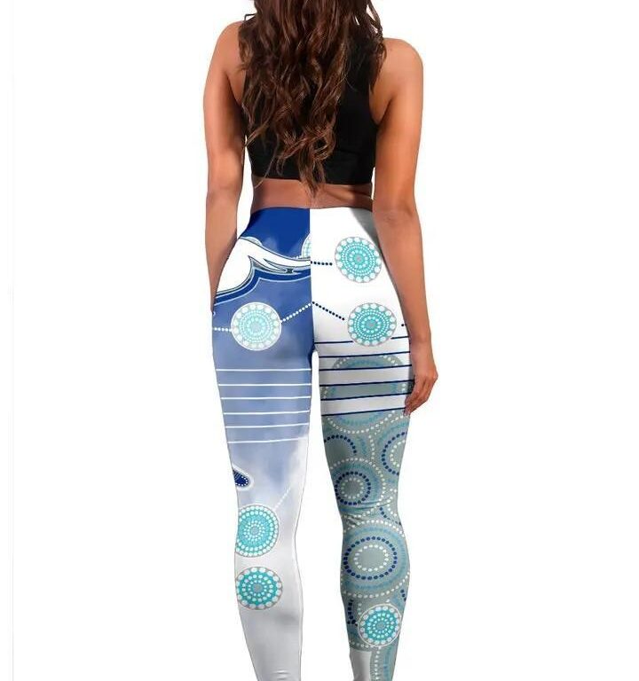 AFL North Melbourne Kangaroos Indigenous Leggings V2