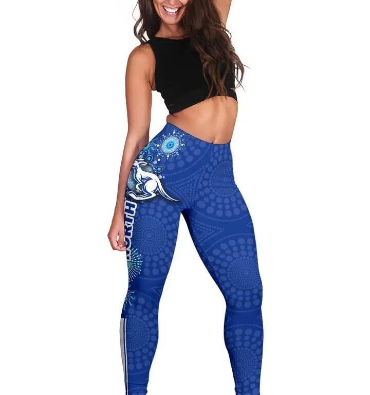 AFL North Melbourne Kangaroos Indigenous Leggings V1