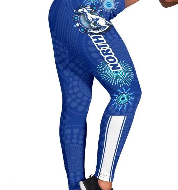 AFL North Melbourne Kangaroos Indigenous Leggings V1