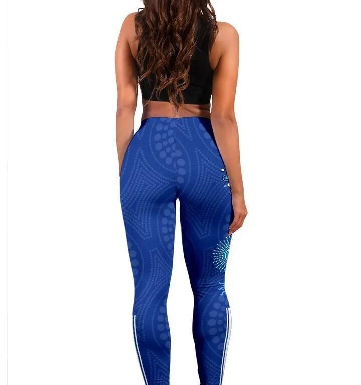 AFL North Melbourne Kangaroos Indigenous Leggings V1