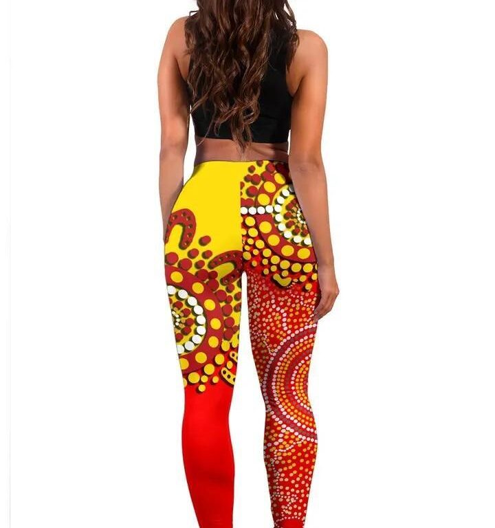 AFL Gold Coast Suns Aboriginal Leggings