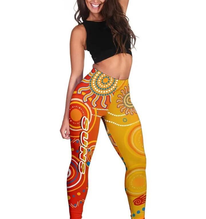 AFL Gold Coast Suns Indigenous Leggings