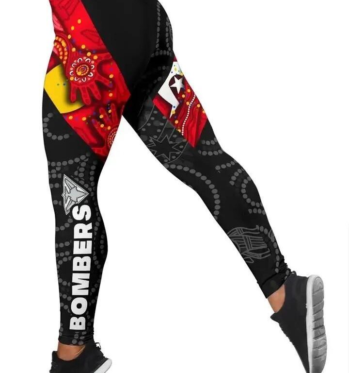 AFL Essendon Bombers Naidoc Week Indigenous Leggings
