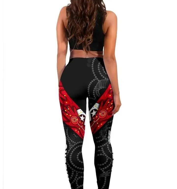 AFL Essendon Bombers Naidoc Week Indigenous Leggings