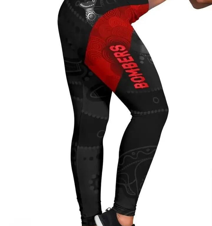 AFL Essendon Bombers Indigenous Leggings