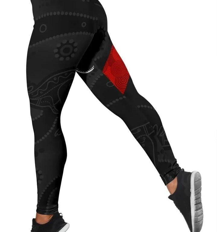 AFL Essendon Bombers Indigenous Leggings