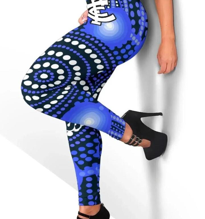 AFL Carlton Blues Bright Indigenous Leggings