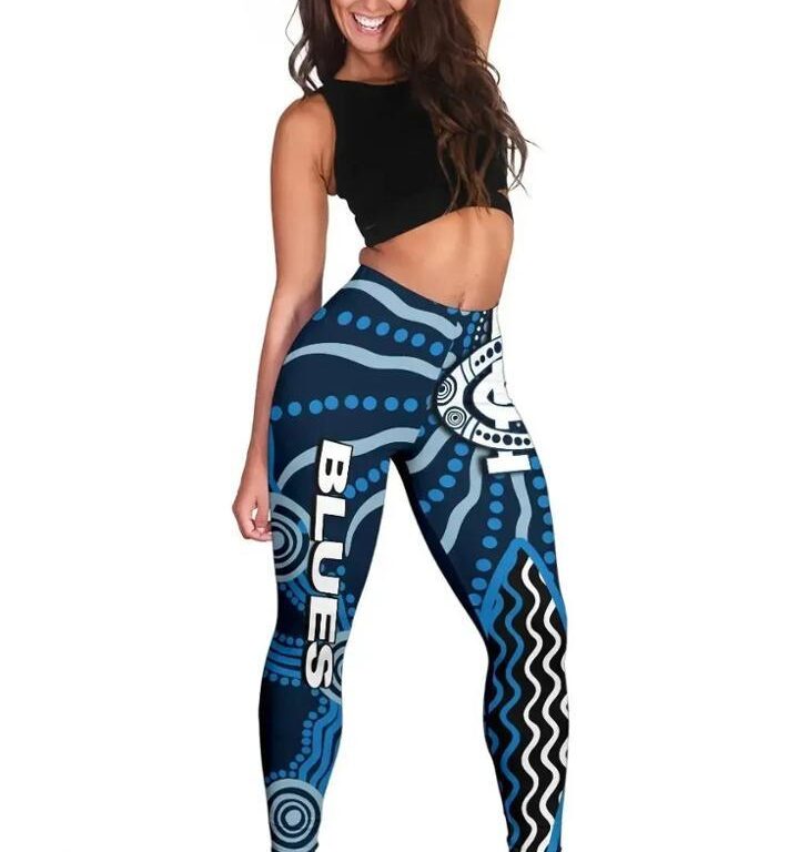 AFL Carlton Blues Aboriginal Leggings