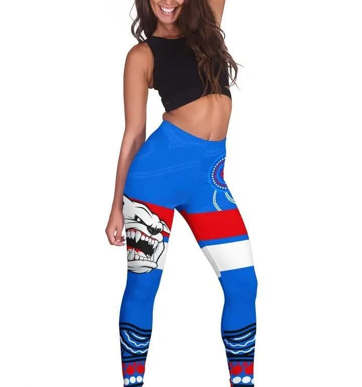 AFL Western Bulldogs Indigenous Leggings V2