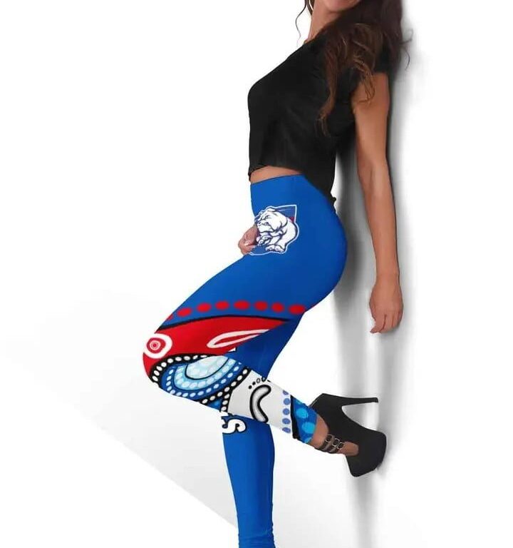 AFL Western Bulldogs Indigenous Leggings V1
