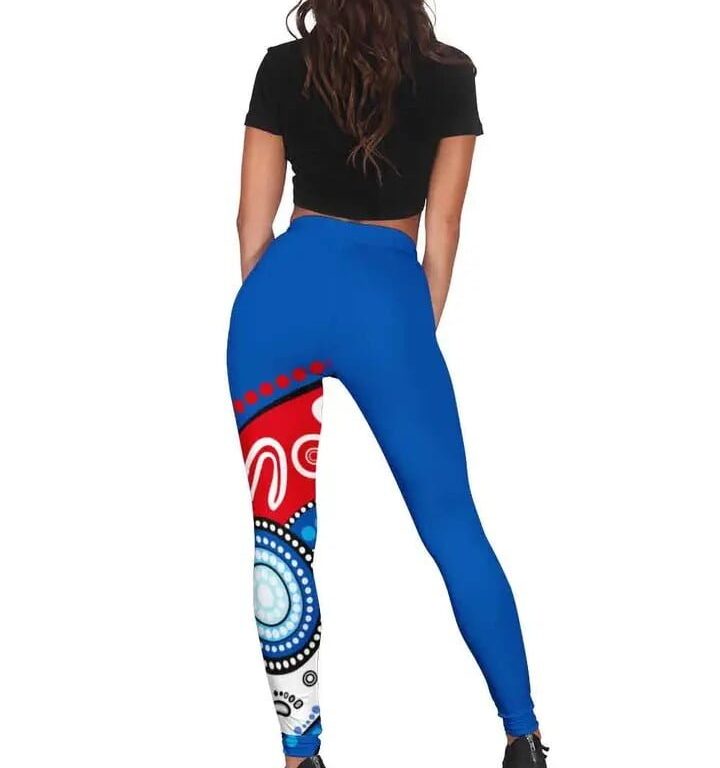 AFL Western Bulldogs Indigenous Leggings V1