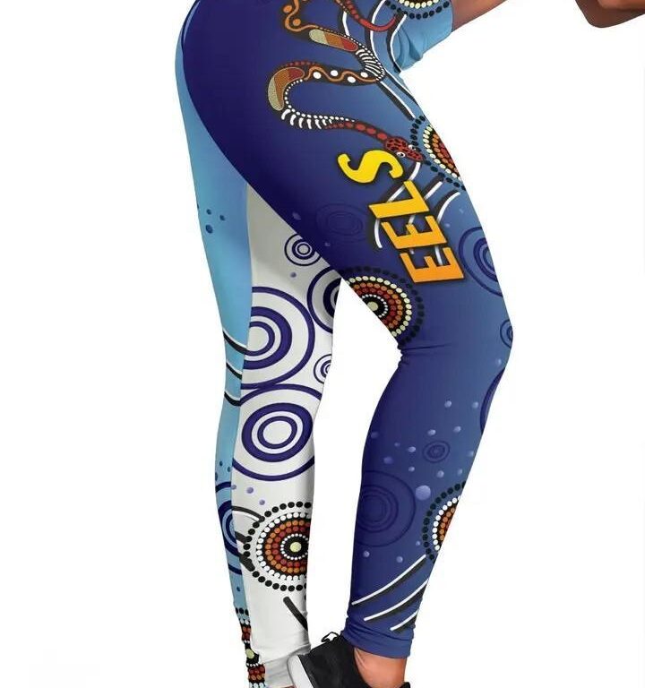 NRL Parramatta Eels Indigenous White Leggings