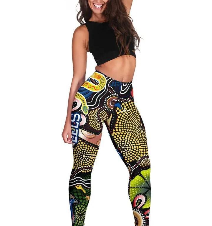 NRL Parramatta Eels Aboriginal Ethnic Style Leggings